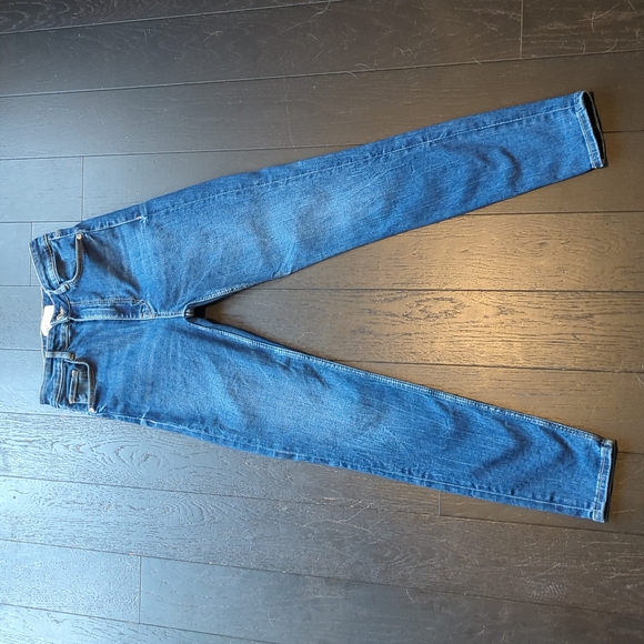 Zara High-Rise Sculpt jeans blue size 4 - Picture 1 of 6